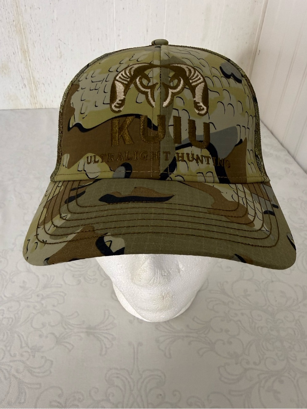 Kuiu Pro Cordura Hat Cap in Valo Camo Military Ultralight Hunting Print One Size